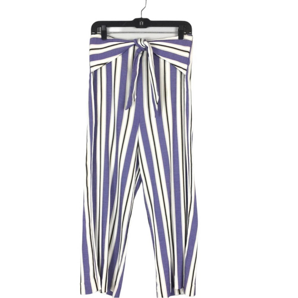 Cropped Culottes Wide Leg High Rise Size 8